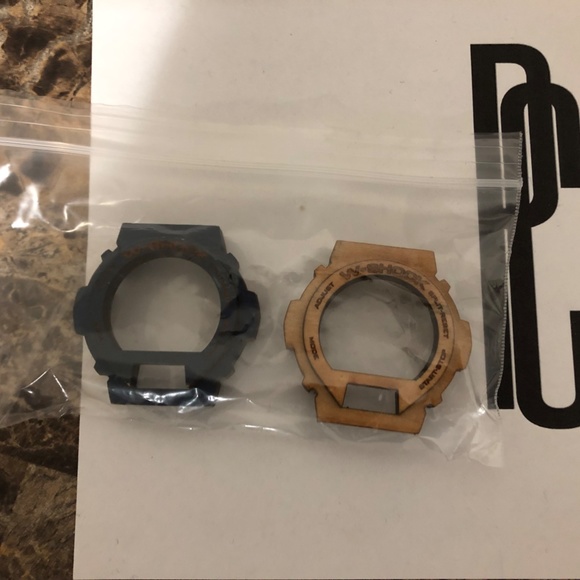 Wood Shock Wooden Bezel for Casio G-Shock Watch - Picture 4 of 6